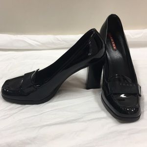 Prada Black Loafers